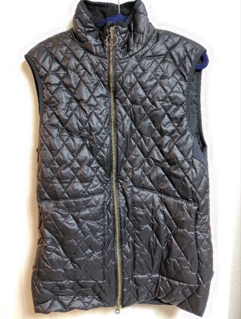 その他 charbon LIMONTA CHAMBRAY NYLON PUFF VEST