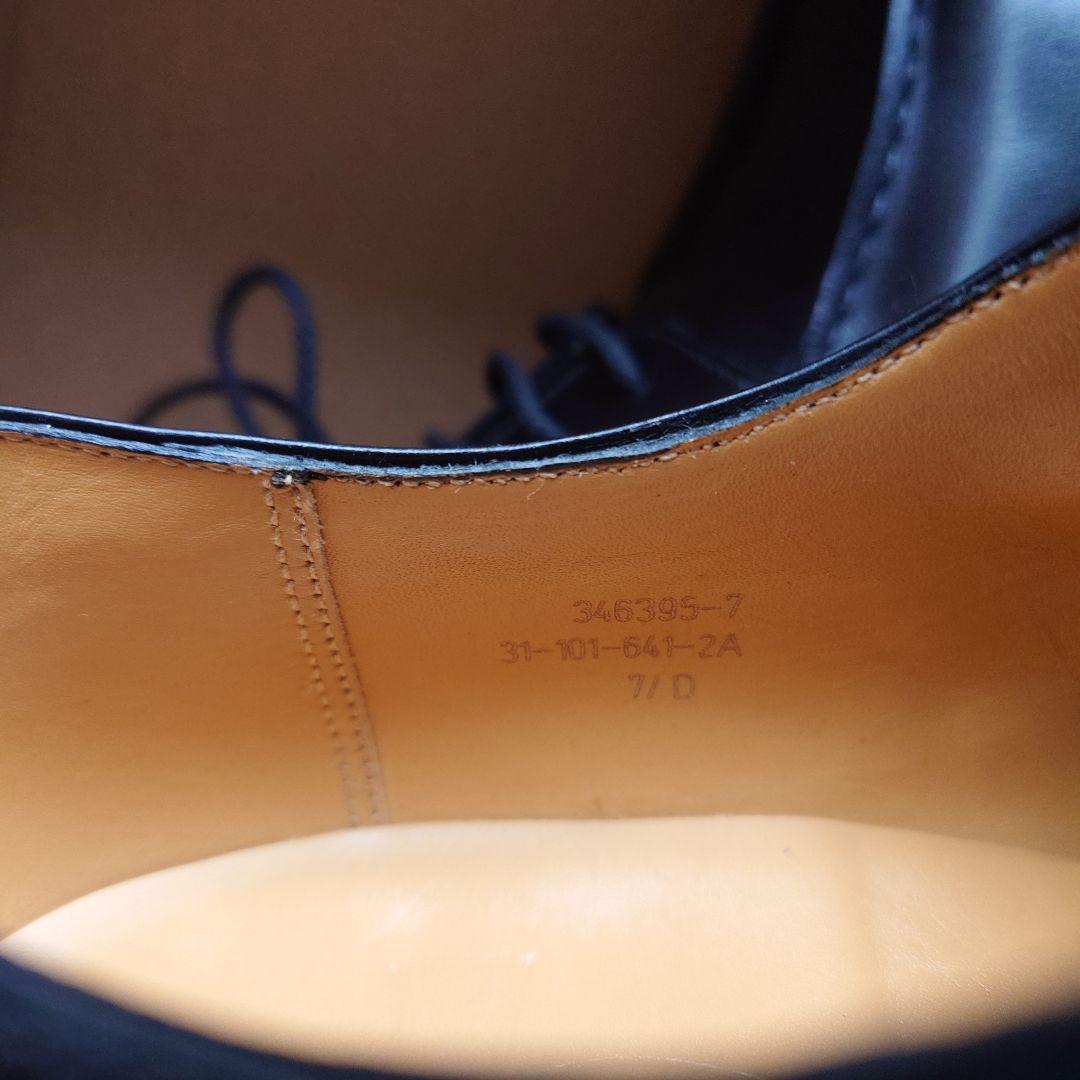 美品　J.M. WESTON DERBY GOLF ブラック 7 D