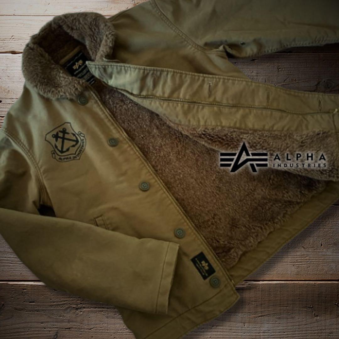 『超希少◎』ALPHA INDUSTRIES SEAL TEAMデッキジャケット