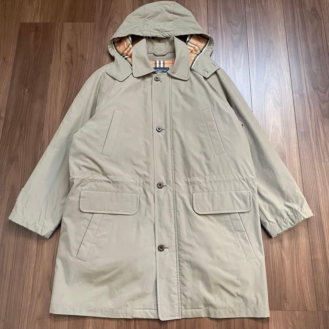Burberry's★モッズコート★ライナー★ダウン★ノバチェック★オリーブ★L