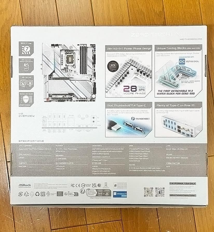 HY3さま専用★ASRock マザーボード Z890 TAICHI AQUA