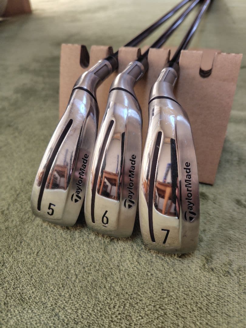 テーラーメイド ステルスHDアイアン 3本セット(#5~#7)カーボンシャフトR