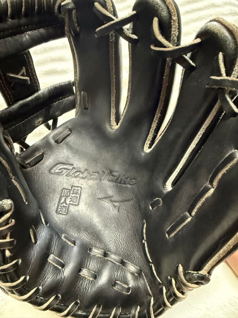 【硬式用】ミズノ オールラウンド グローブ｜少年〜中学硬式｜使用少なめ・即戦力