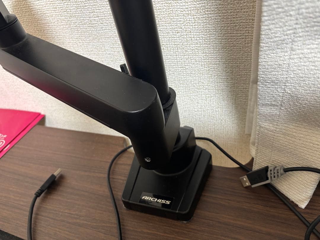 Acer vg240yゲーミングモニター ARCHISS アームスタンド