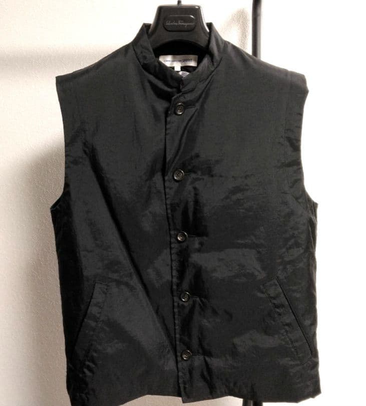 美品COMME DES GARCONS SHIRT/コムデギャルソンダウンベスト