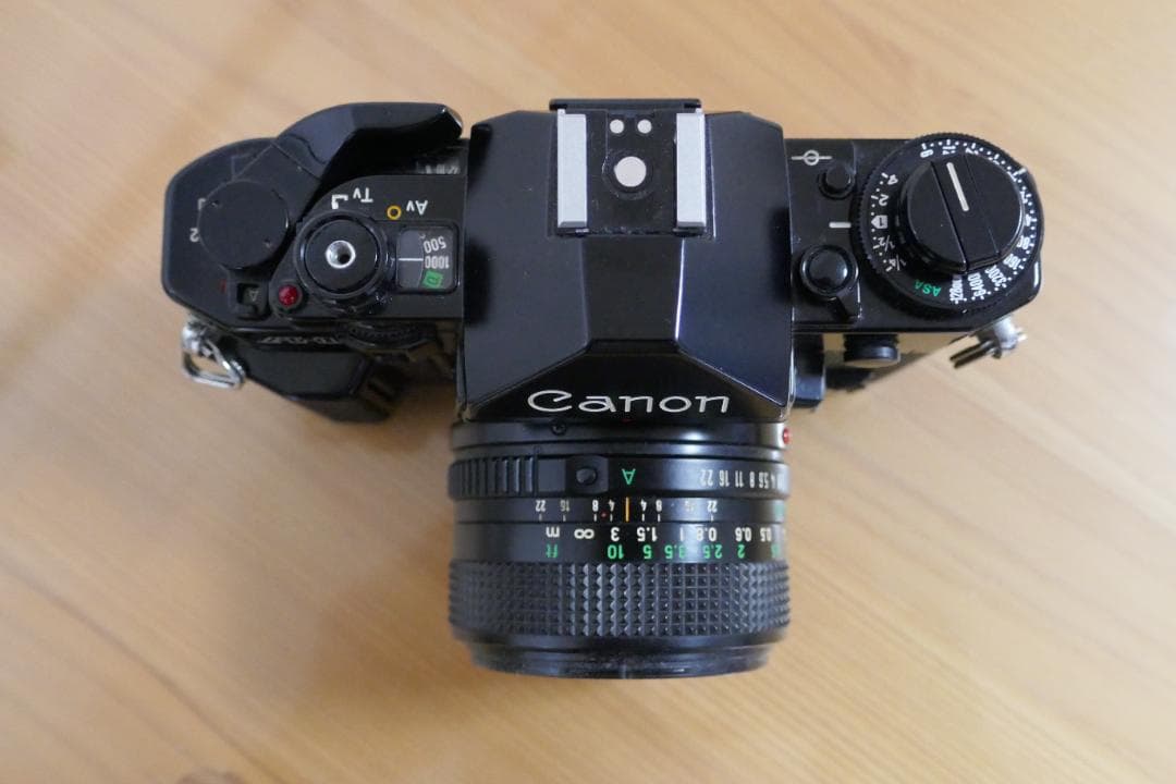 Rtさん専用　Canon A-1 フィルム一眼レフカメラ 28mmレンズ付き