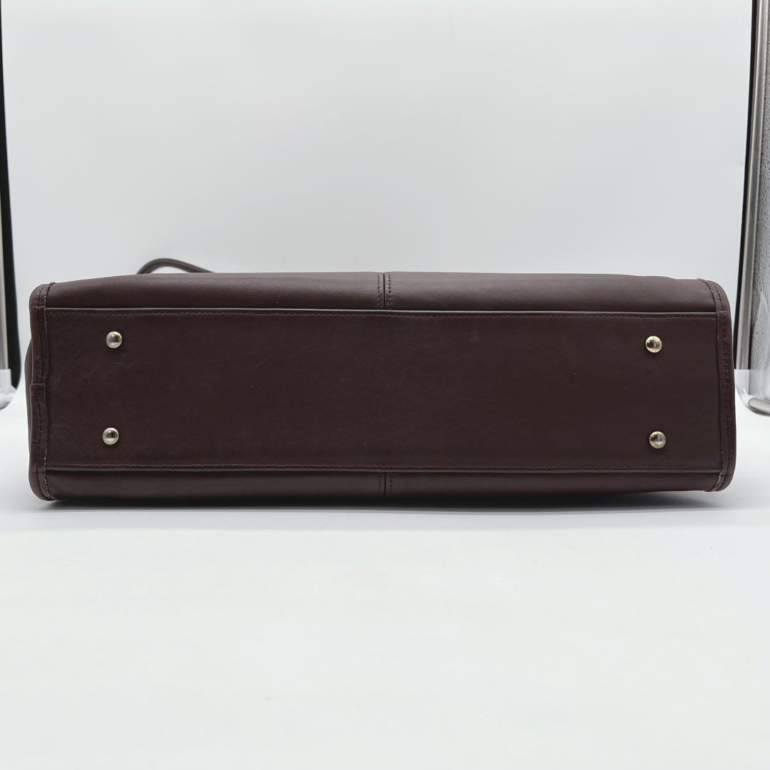 COACH オールドコーチ ショルダーバッグ ブラウン USA製 ヴィンテージ