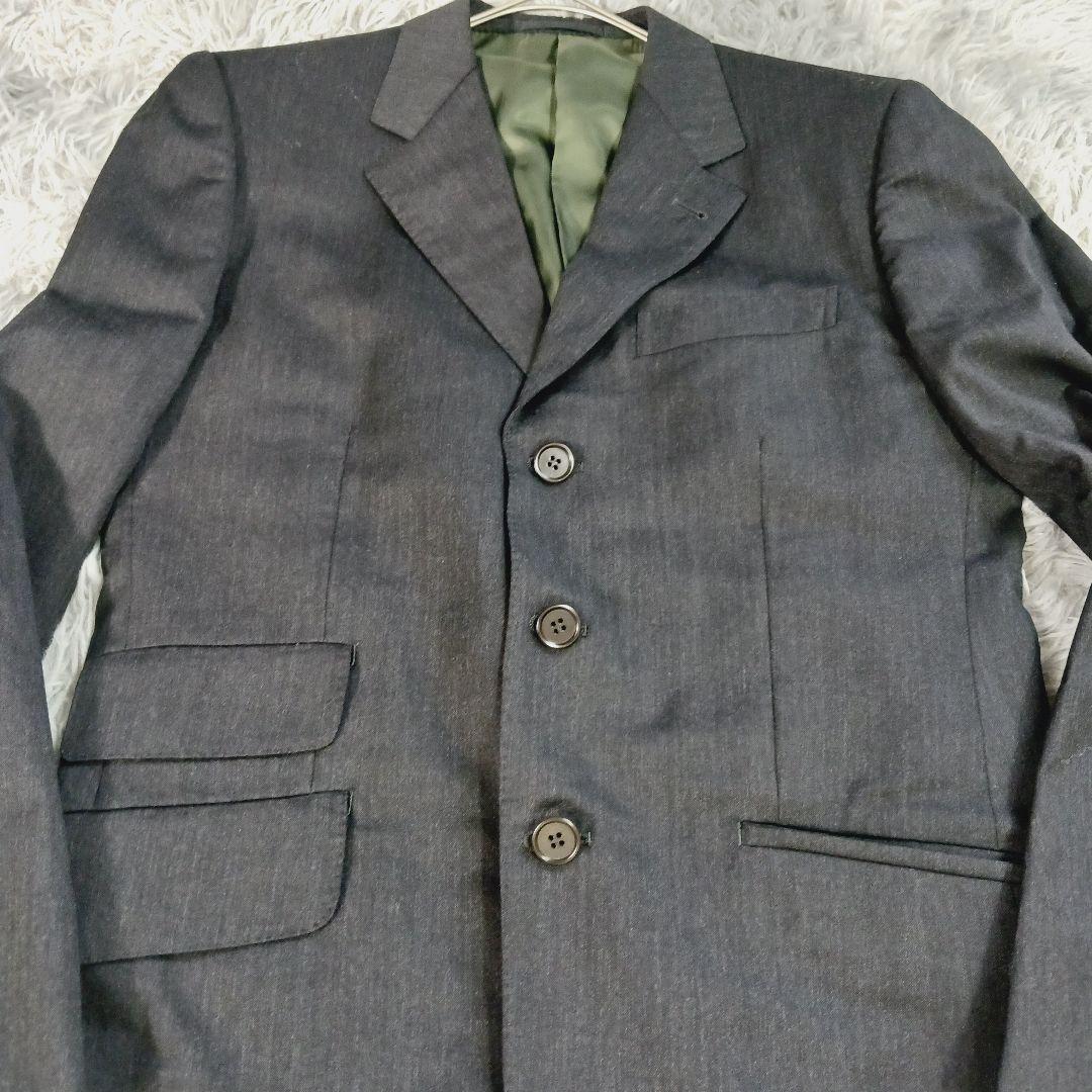 美品✨ポールスミス✨カノニコ SUPER 100's スーツ S 濃灰