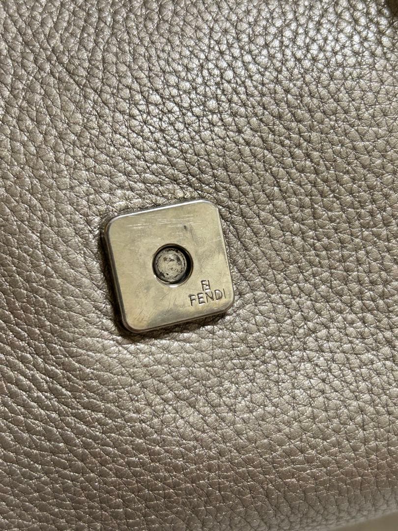 Fendi Selleria ハンドバッグ グレー