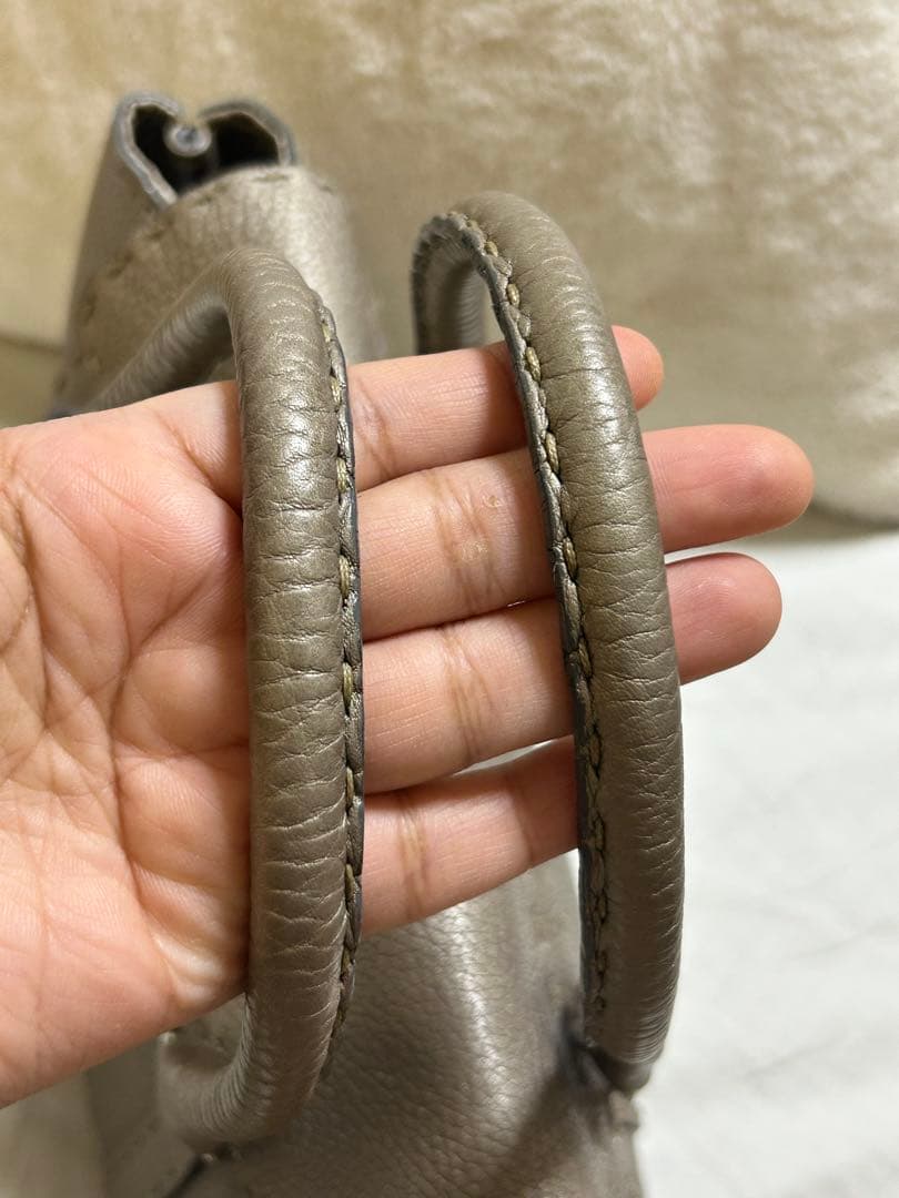 Fendi Selleria ハンドバッグ グレー