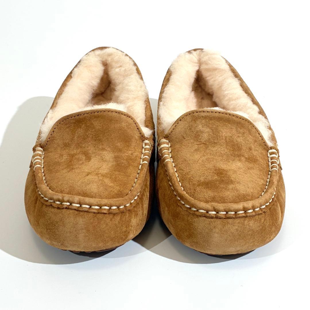 未使用級✨ UGG アグ ANSLEY アンスレー モカシン ブラウン 23cm