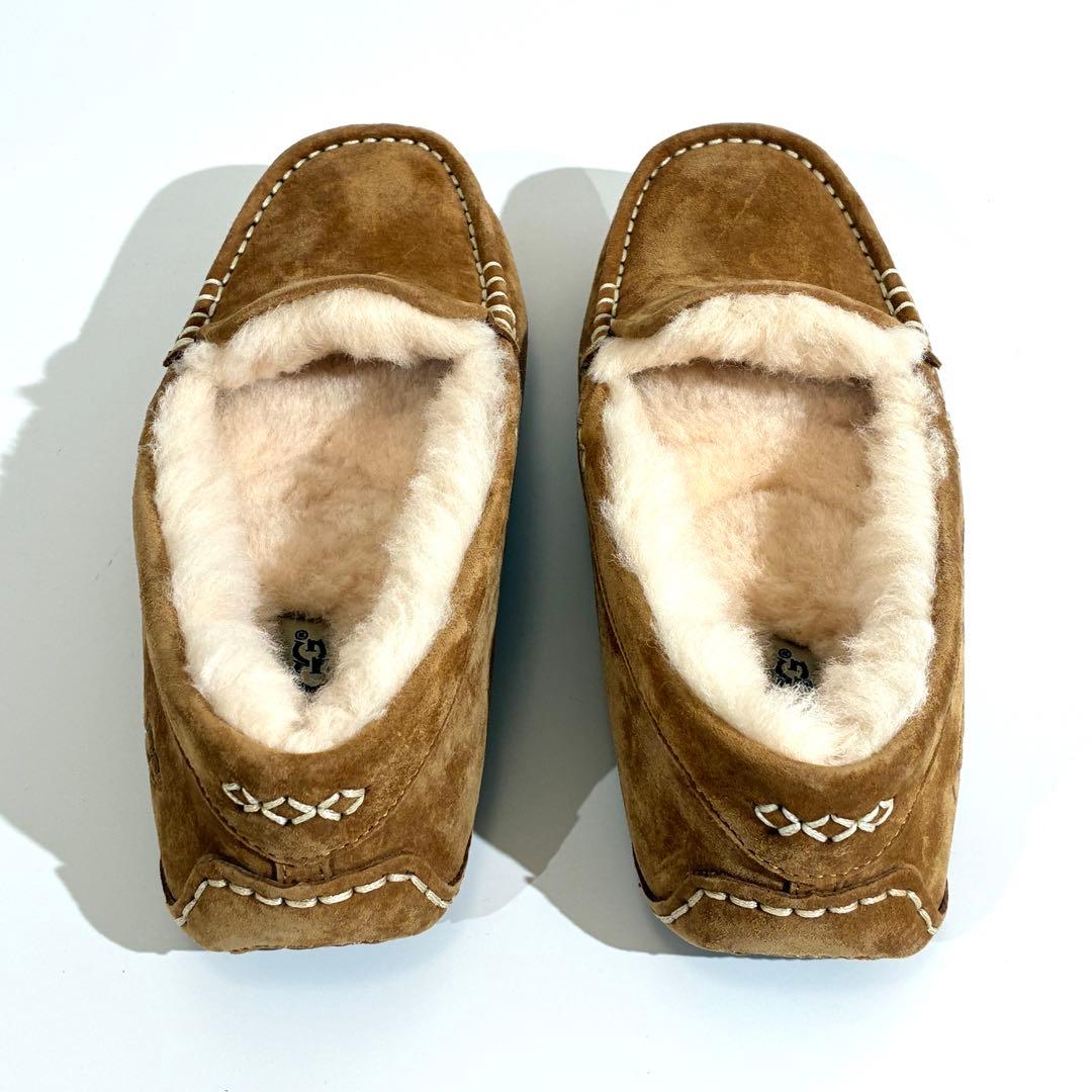 未使用級✨ UGG アグ ANSLEY アンスレー モカシン ブラウン 23cm