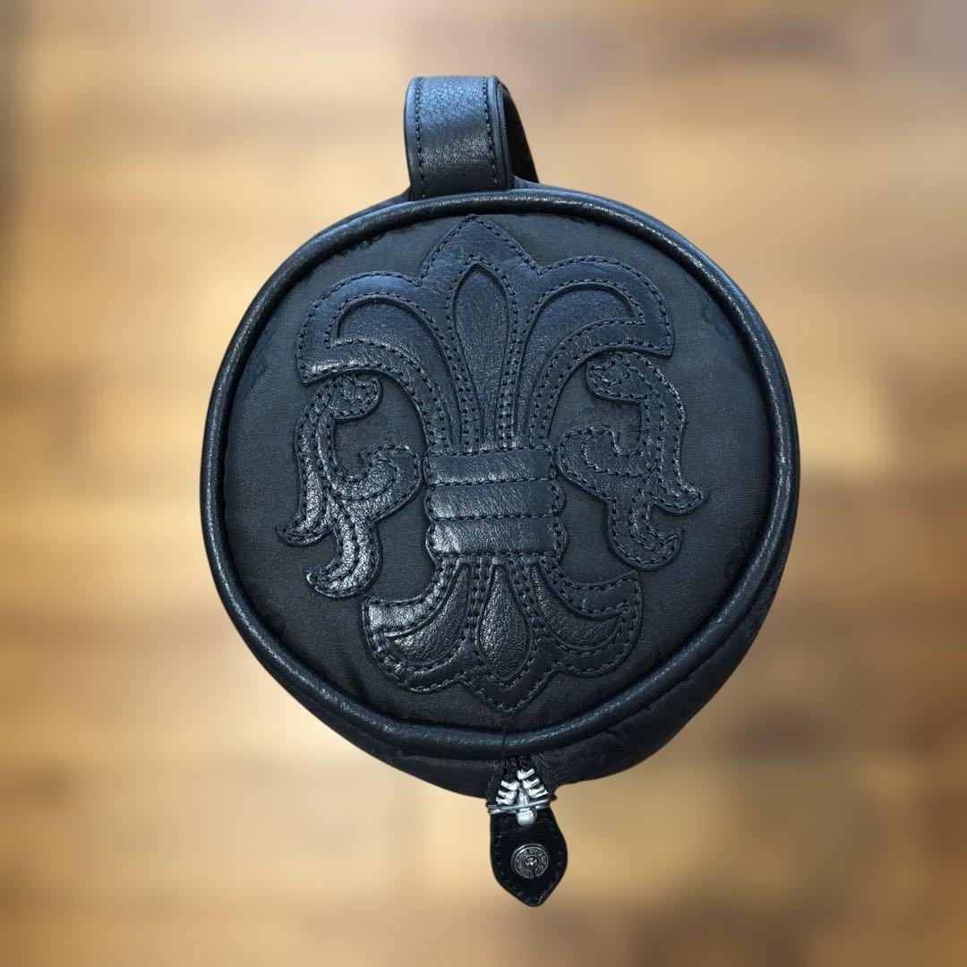 クロームハーツ　コレクター垂涎 革製ダガーパッチ付ヨガマットケース +ヨガマット