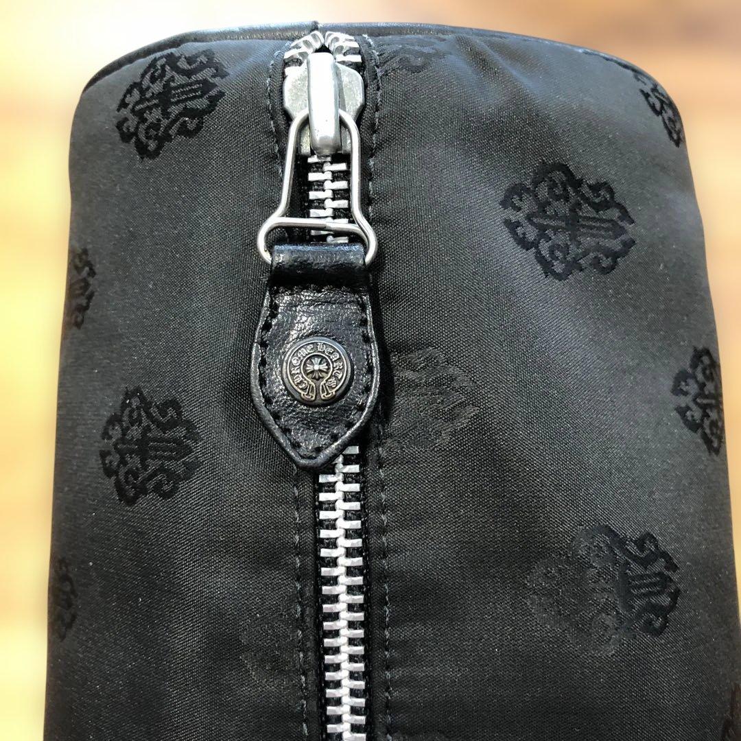 クロームハーツ　コレクター垂涎 革製ダガーパッチ付ヨガマットケース +ヨガマット