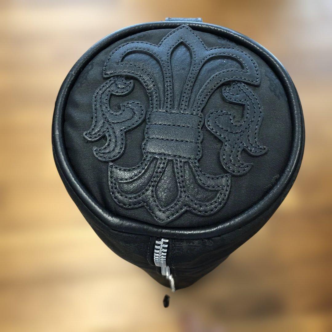 クロームハーツ　コレクター垂涎 革製ダガーパッチ付ヨガマットケース +ヨガマット