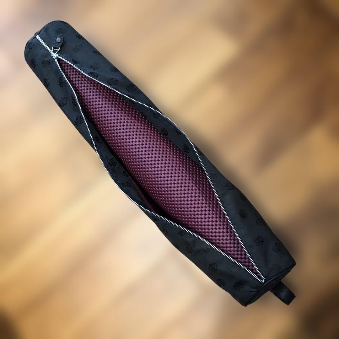 クロームハーツ　コレクター垂涎 革製ダガーパッチ付ヨガマットケース +ヨガマット