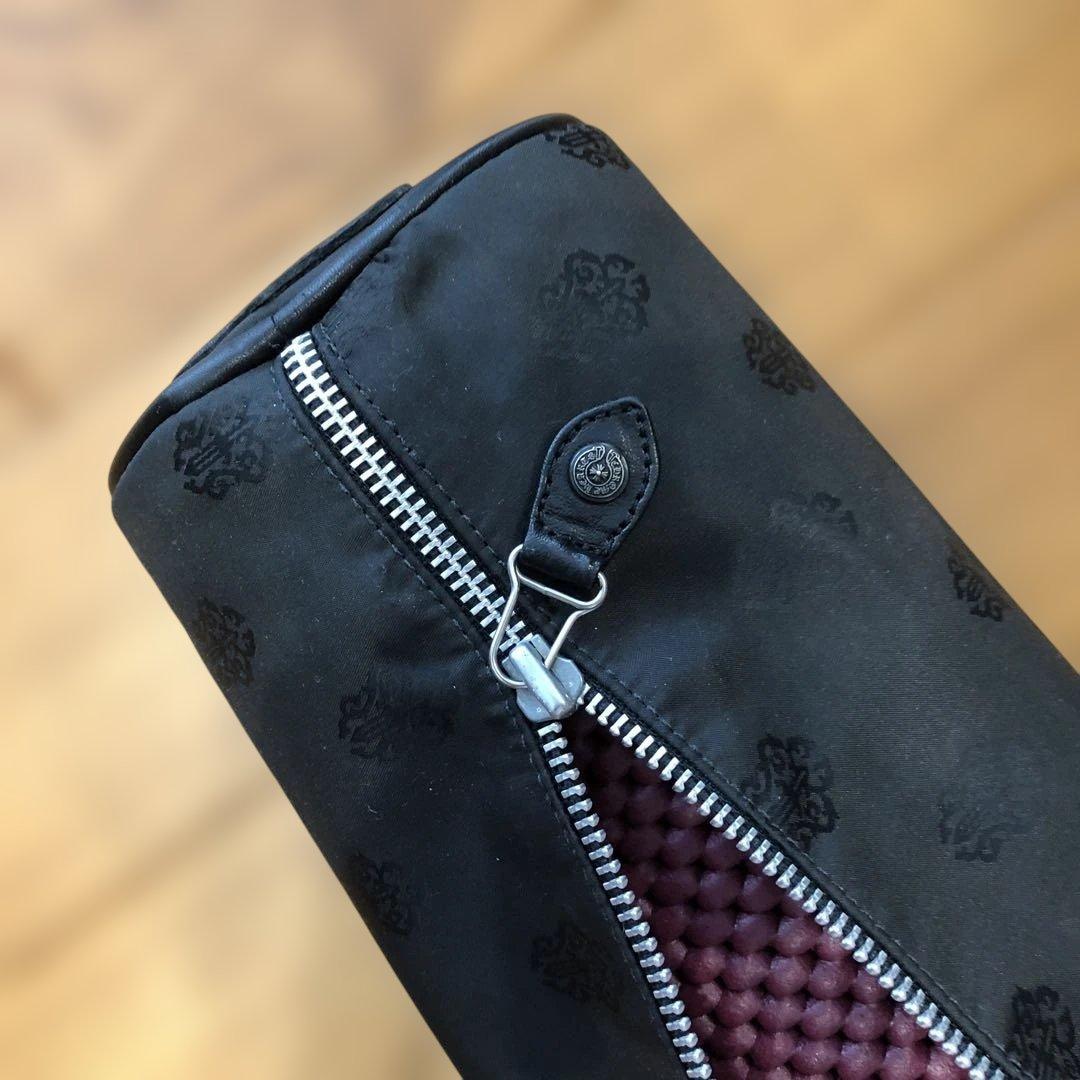 クロームハーツ　コレクター垂涎 革製ダガーパッチ付ヨガマットケース +ヨガマット