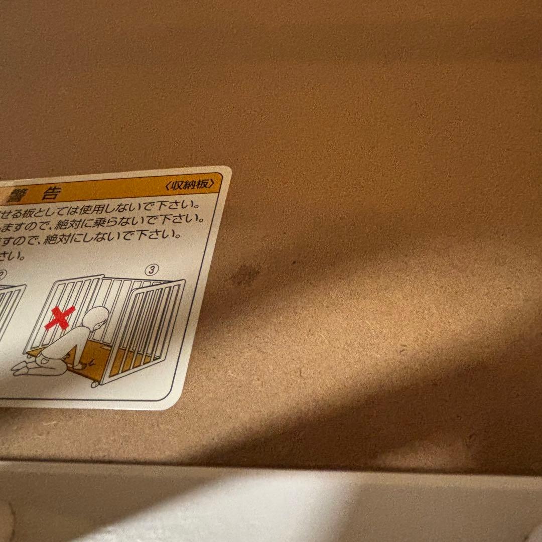 木製ミニベビーベッド ホワイト ハイタイプ