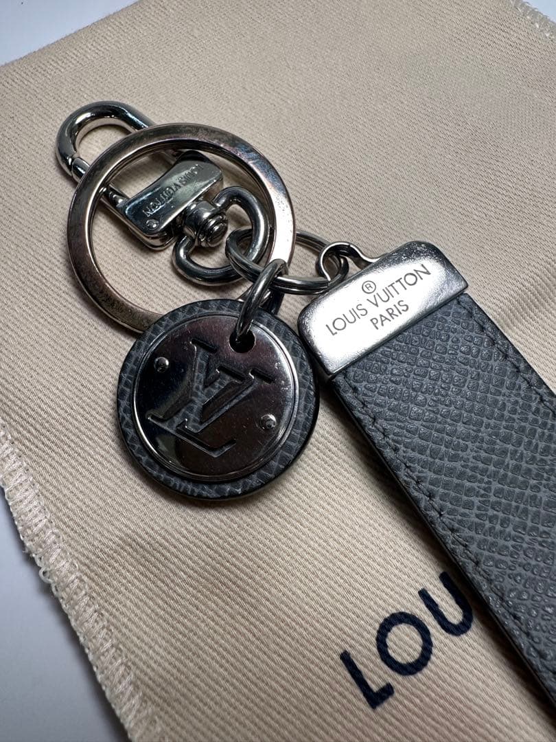 【ルイ・ヴィトン】 訳ありレザー キーホルダー