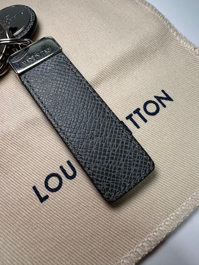 【ルイ・ヴィトン】 訳ありレザー キーホルダー