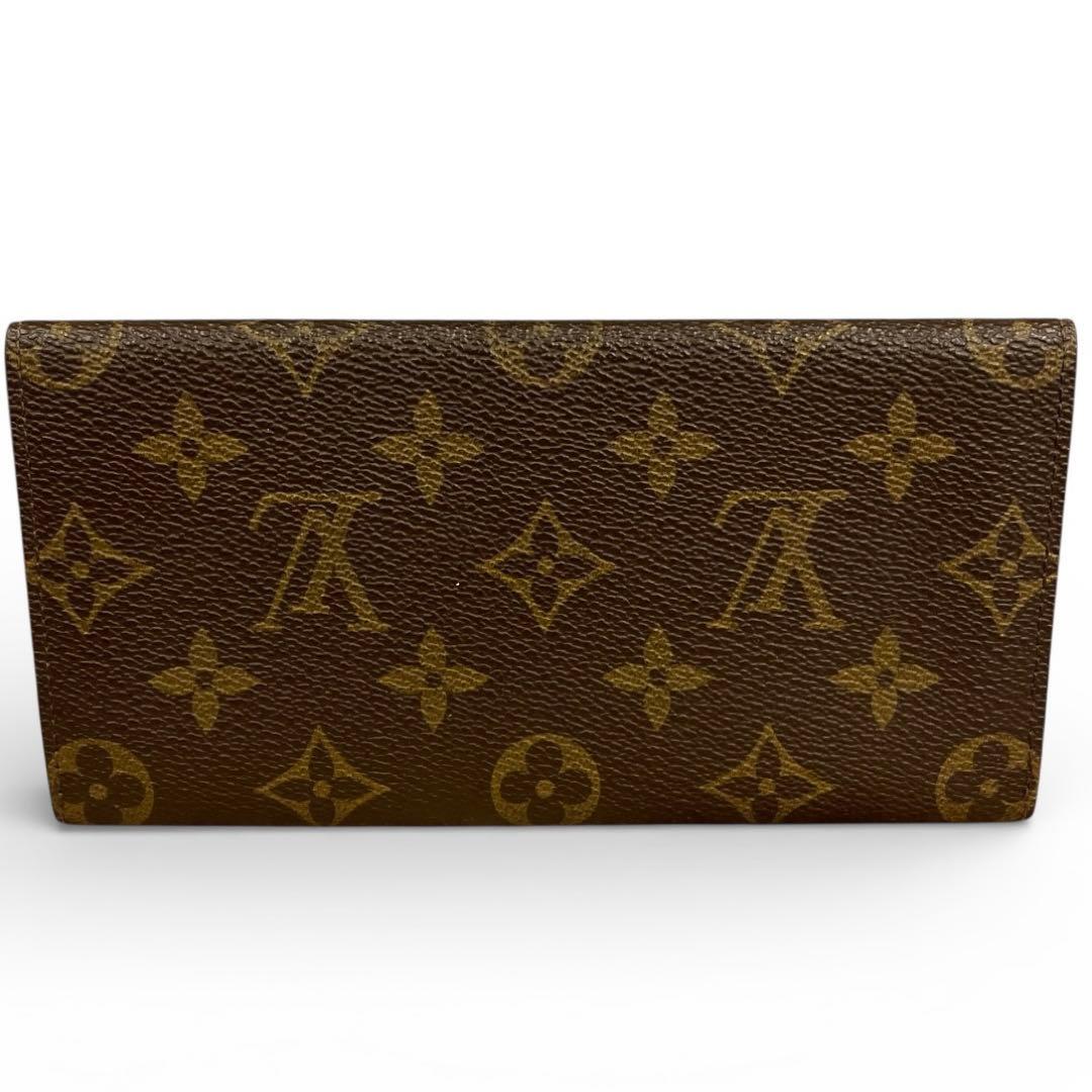 【極美品】ルイヴィトン　長財布　札入れ　モノグラム　ブラウン　ユニセックス