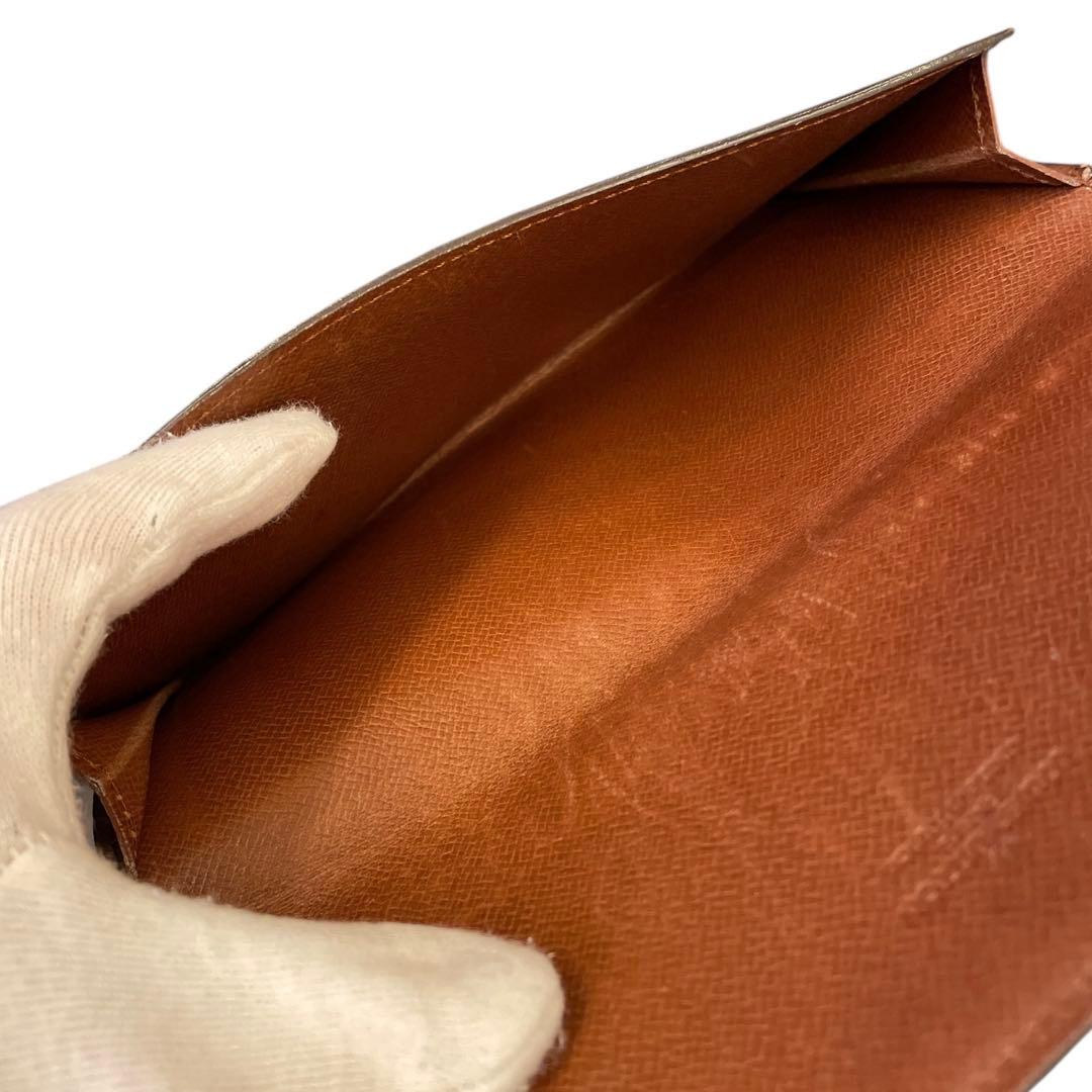 【極美品】ルイヴィトン　長財布　札入れ　モノグラム　ブラウン　ユニセックス