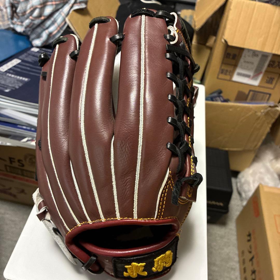 東駒　硬式用　内野手用　BUG-X5 茶色　日本製　未使用