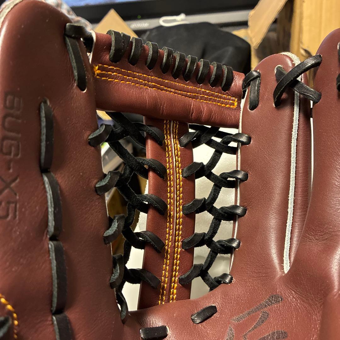 東駒　硬式用　内野手用　BUG-X5 茶色　日本製　未使用