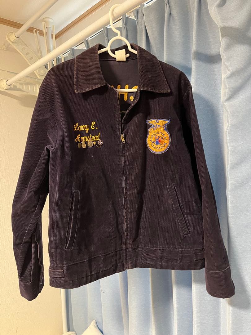 FFAジャケット ファーマーズ バッチ付き 80s サイズ38