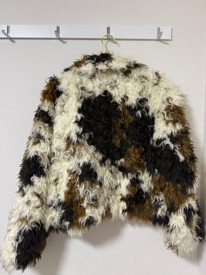 MAISONSPECIAL カールフェイクファーコート メゾンスペシャル マルチ