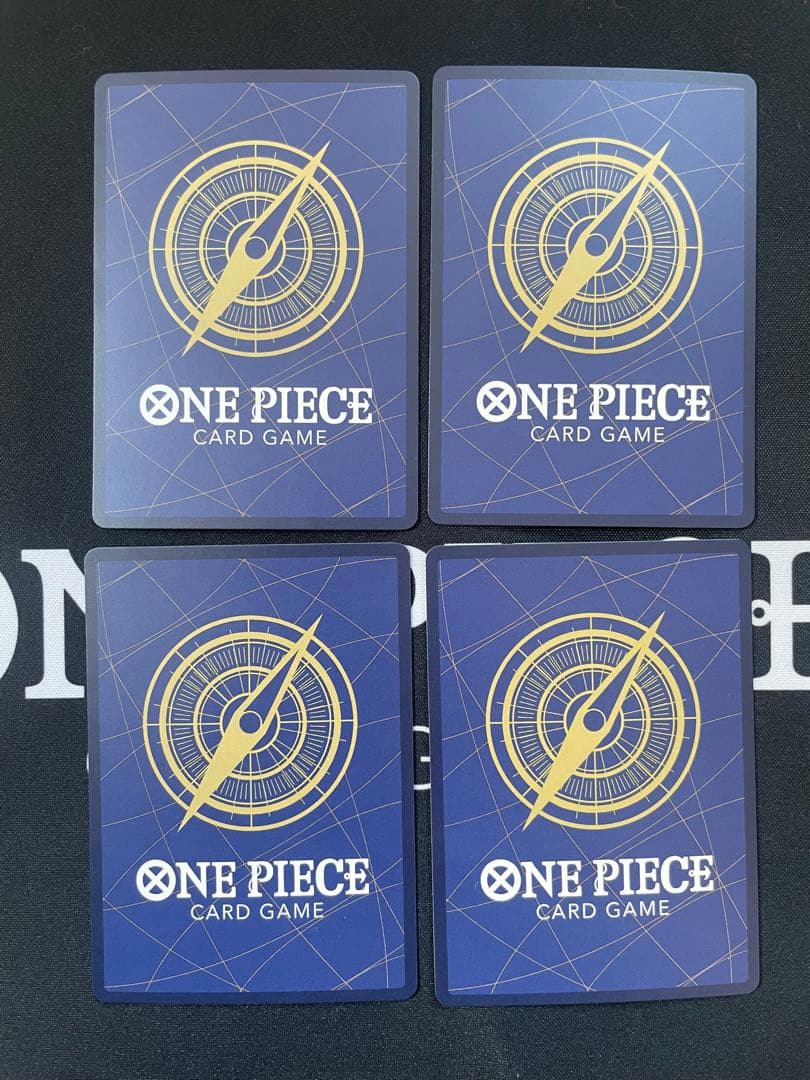 ワンピースカード　モンキー・D・ルフィ最強ジャンプ5月号 P-075 4枚セット