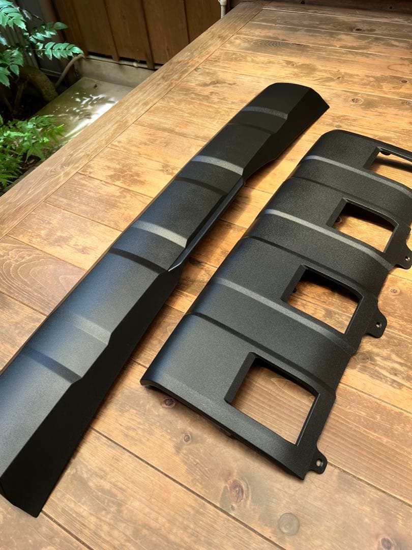 送料込み　ランドクルーザー250純正フロント、リアバンパーセット　チッピング塗装