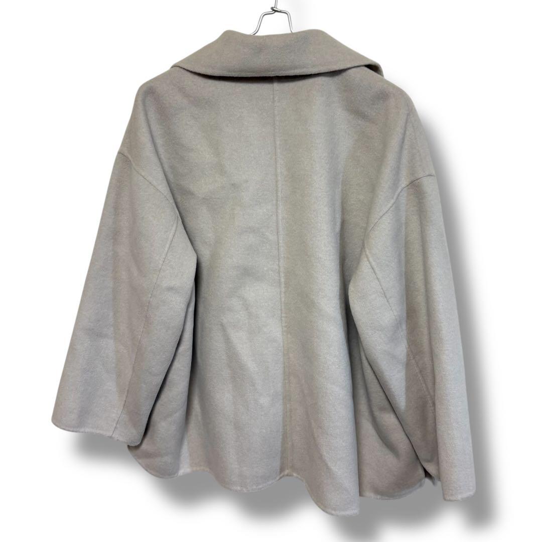 【美品】Ballseyボールジィ ウール100％ ショートピーコート 34