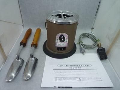 タキイ和裁電化鏝　和裁こて　和裁コテ　タキイ製　鏝２本付