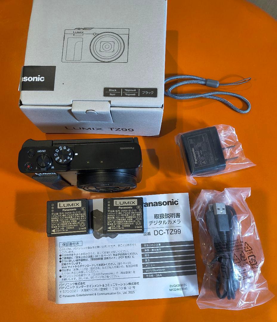 【超美品】Panasonic LUMIX TZ99 コンパクトデジタルカメラ