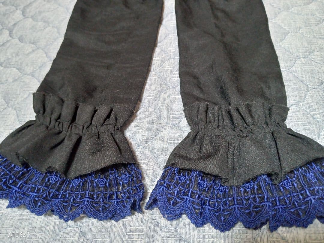 す*︎様 Moi-meme-Moitie 薔薇シフォンワンピース アームカバー