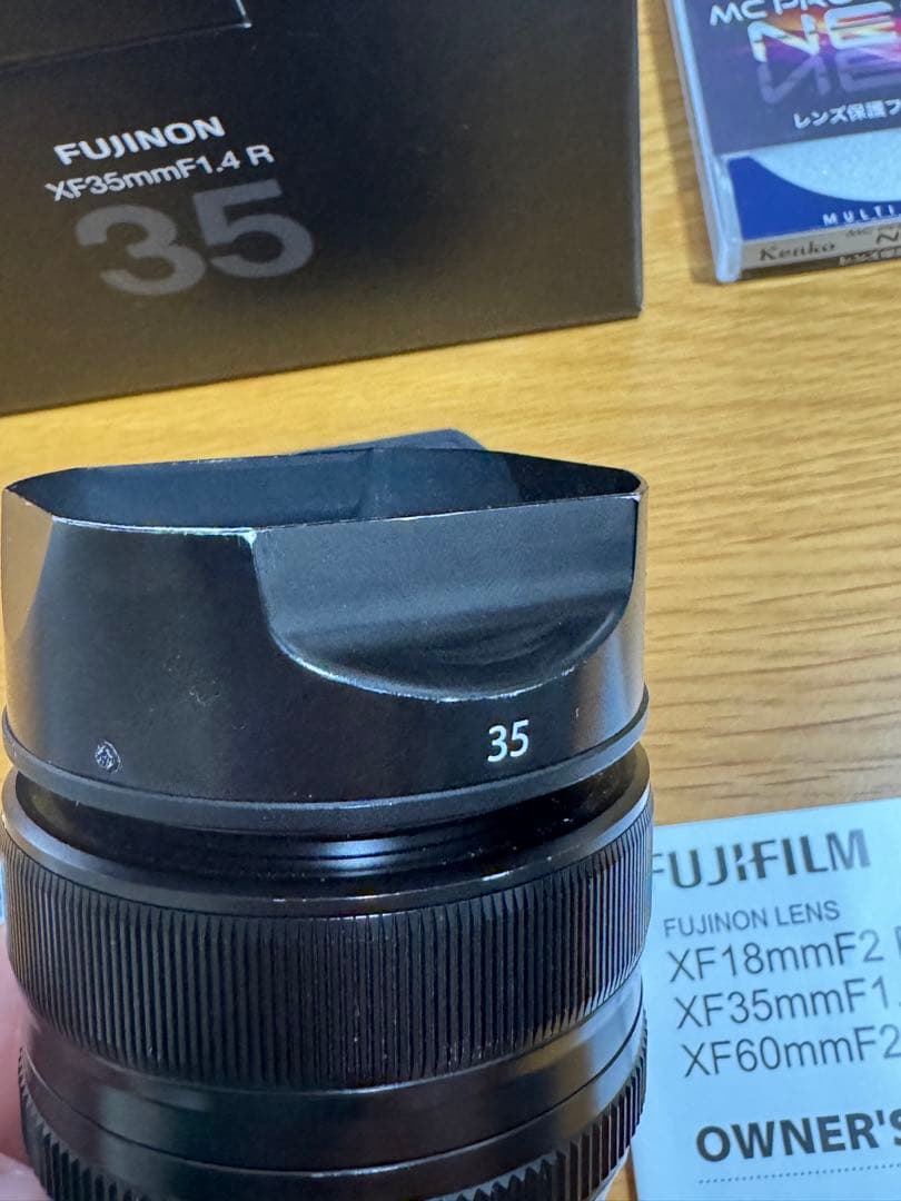fujifilm XF35mm F1.4R レンズ