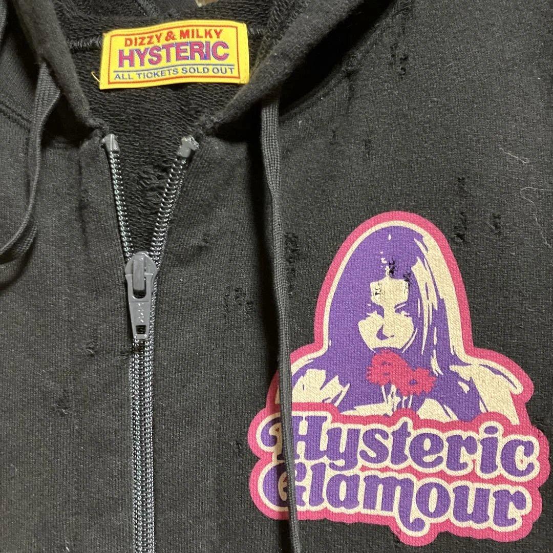 Hysteric Glamour ブラックパーカー