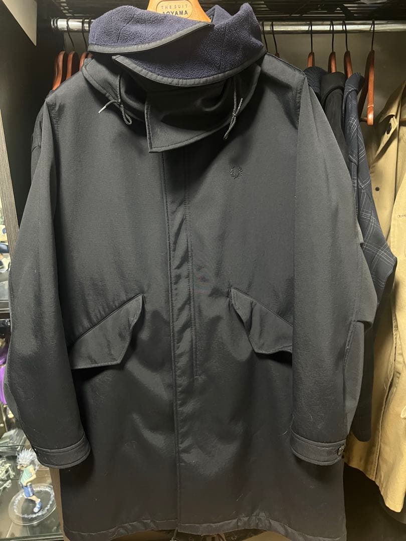 Fred Perry モッズコート　ダウン　ジャケット　フレッドペリー