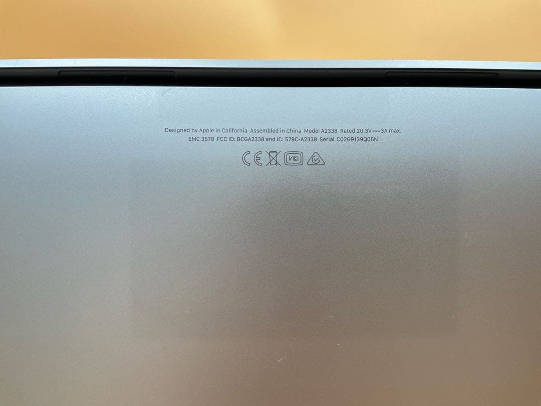 Macbook Pro 2020 13インチ M1 メモリ16GB 1TB