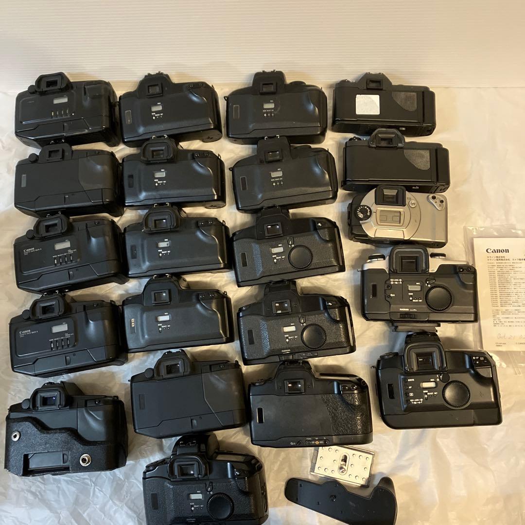 フィルムカメラ　　21個　まとめ売り　CANONセット　ジャンク