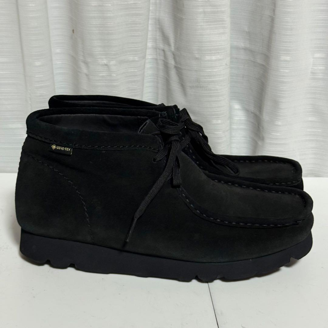 ⭐️未使用級⭐️クラークス　ワラビー　GORE-TEX　スエード　ブラック