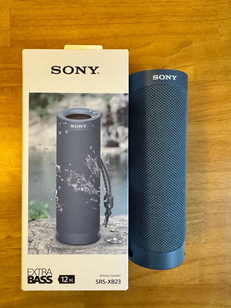 SONY SRS-XB23 ブラック・ブルー　2本セット