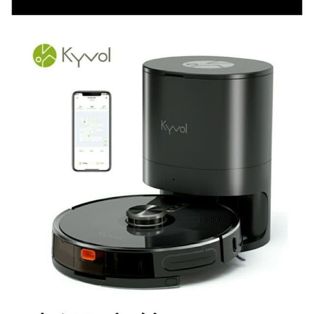 【美品】Kyvol S31 ロボット掃除機 掃除・水拭き/自動ゴミ収集リモコン付