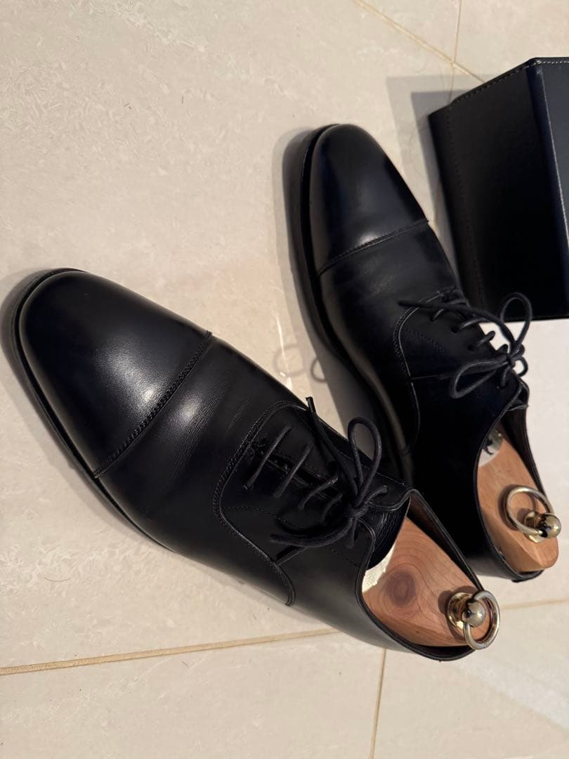 Crockett & Jones Audley 6.5D ストレートチップ