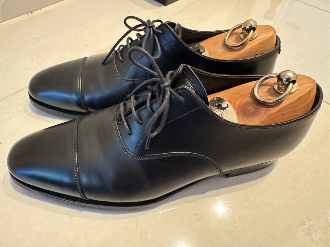 Crockett & Jones Audley 6.5D ストレートチップ