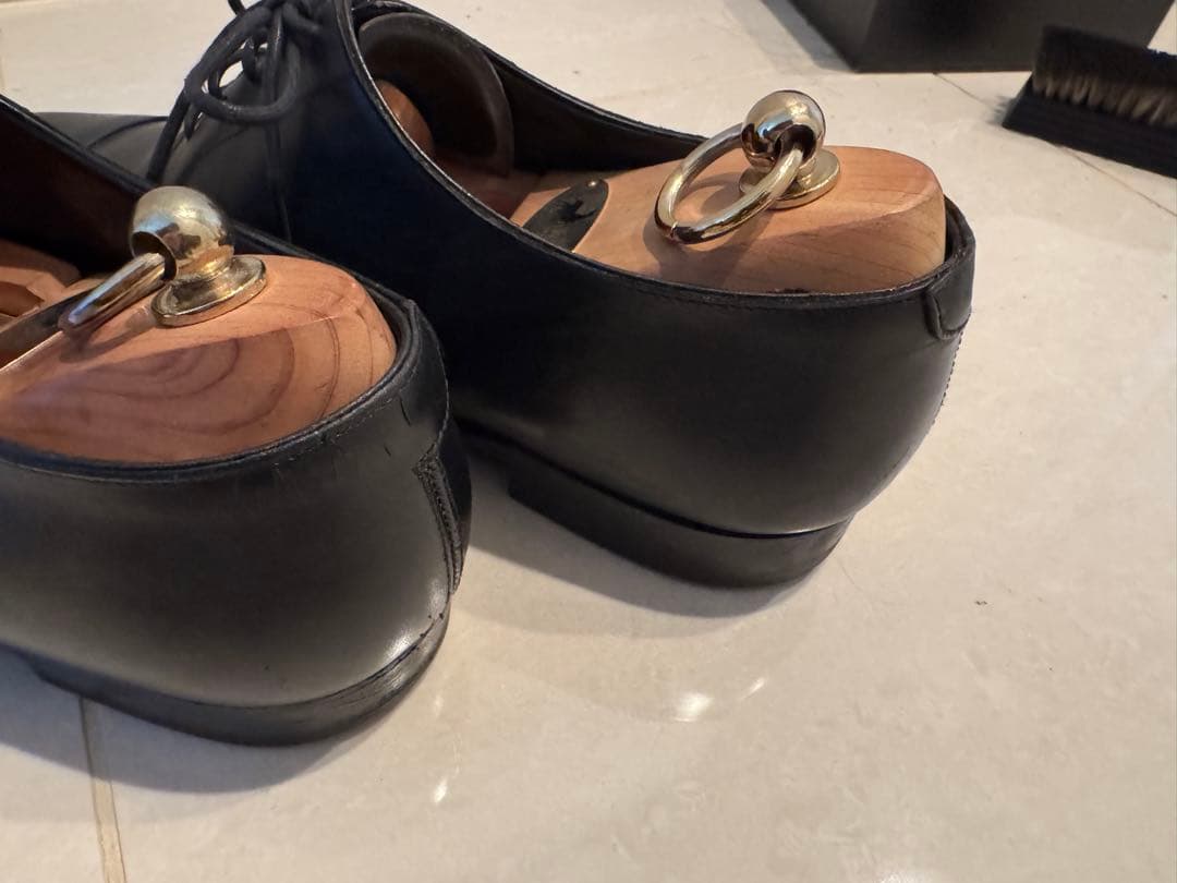 Crockett & Jones Audley 6.5D ストレートチップ