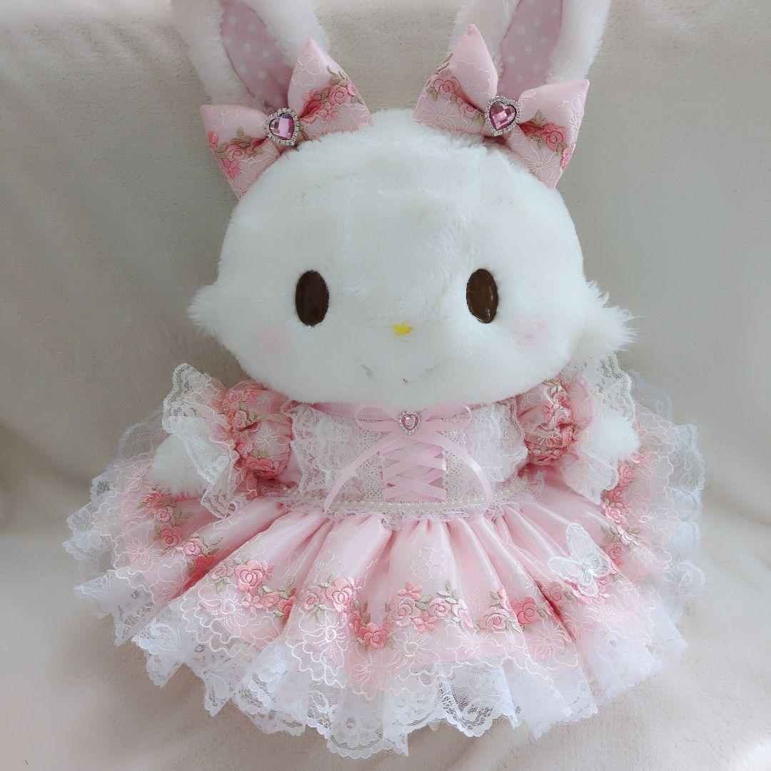 ウィッシュミーメルコスチューム　メルメルドール　小薔薇のピンク系コス　1477