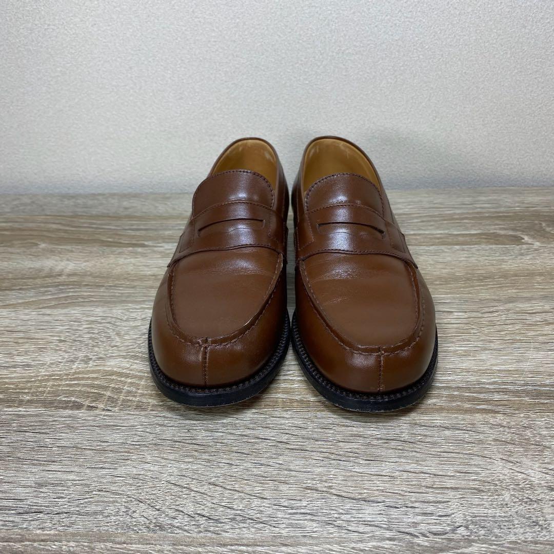 ジェイエムウエストン #180 シグネチャーローファー レザー ブラウン 2D