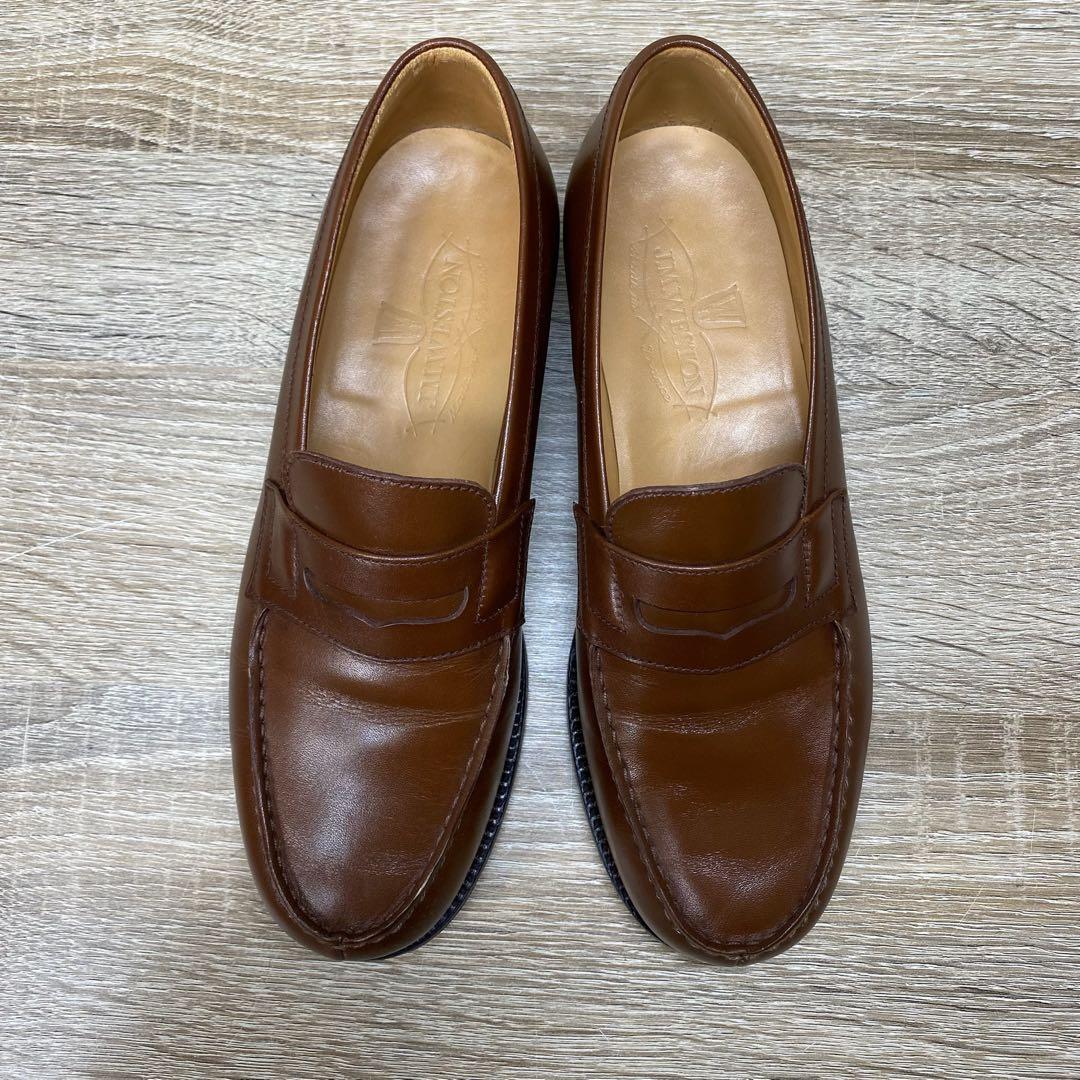 ジェイエムウエストン #180 シグネチャーローファー レザー ブラウン 2D